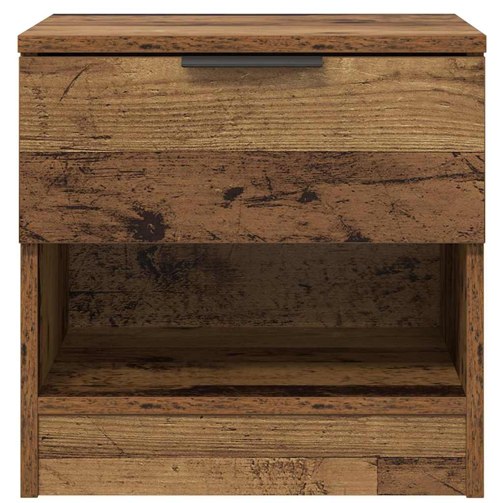Bettschrank 2 Pcs 40 X 39 X 40 Cm Holzwerkstoff