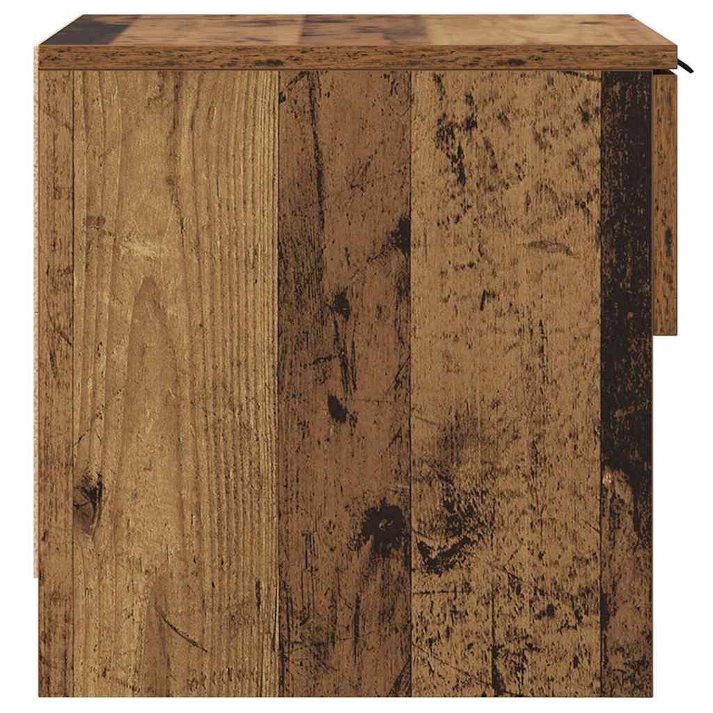 Bettschrank 2 Pcs 40 X 39 X 40 Cm Holzwerkstoff