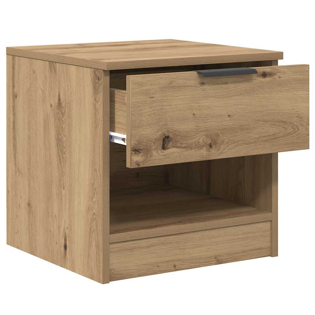 Bettschrank 2 Stk. 40 X 39 X 40 Cm Holzwerkstoff
