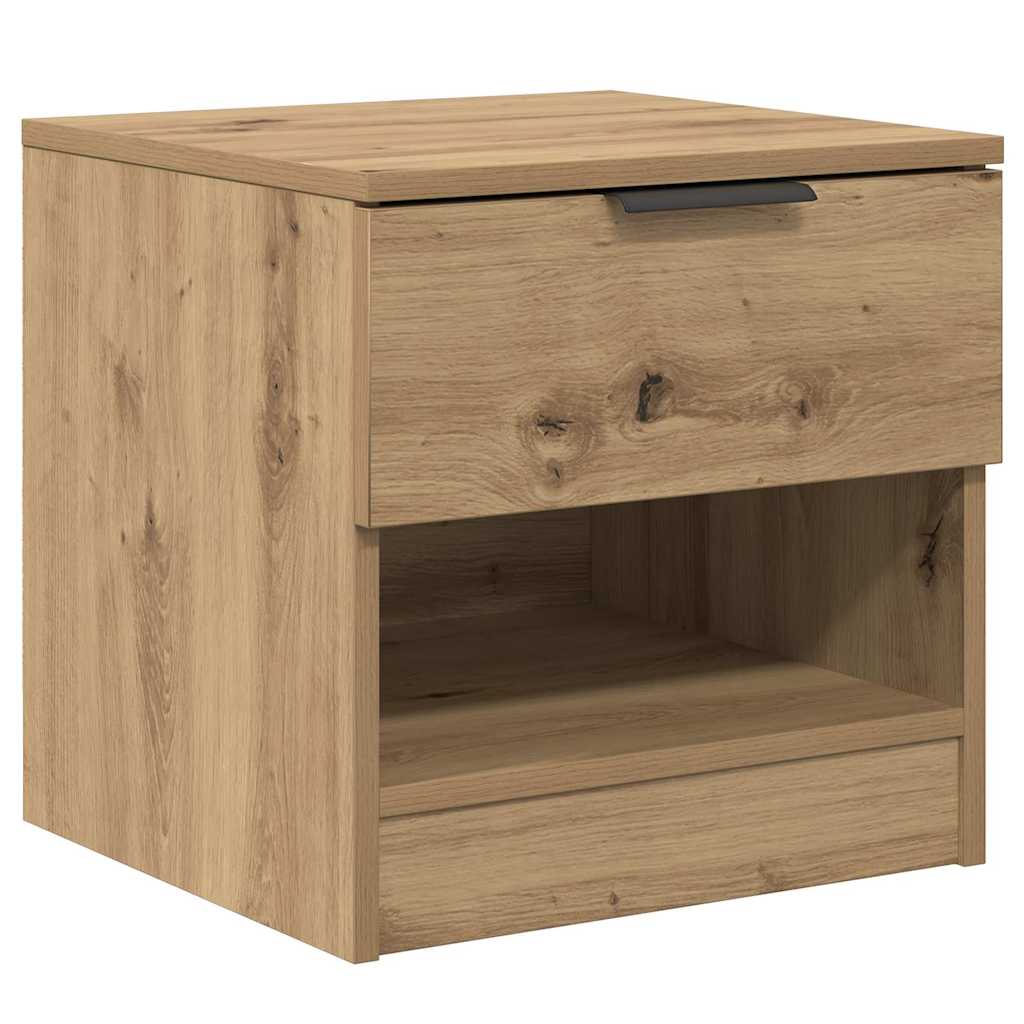 Bettschrank 2 Stk. 40 X 39 X 40 Cm Holzwerkstoff