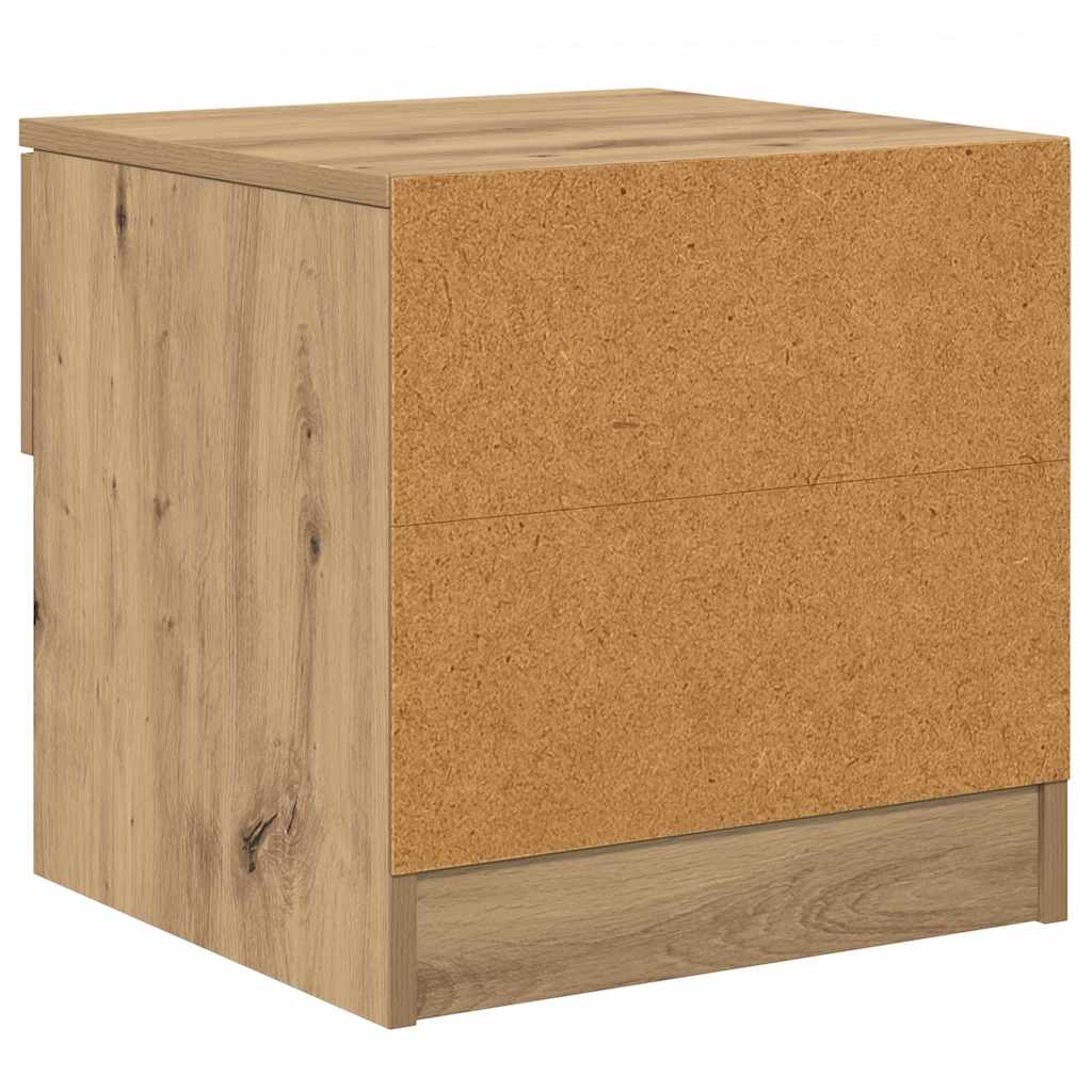 Bettschrank 2 Stk. 40 X 39 X 40 Cm Holzwerkstoff