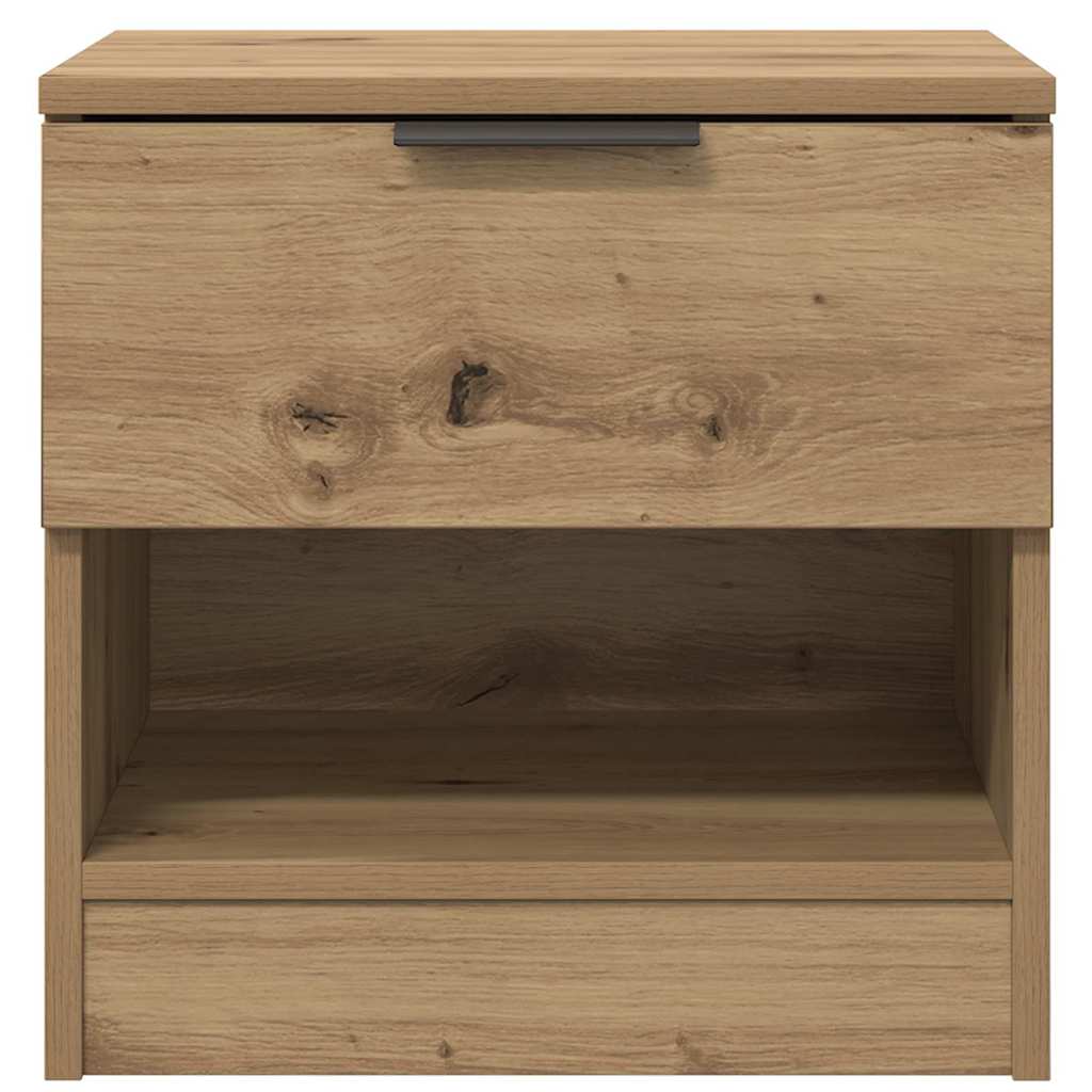 Bettschrank 2 Stk. 40 X 39 X 40 Cm Holzwerkstoff