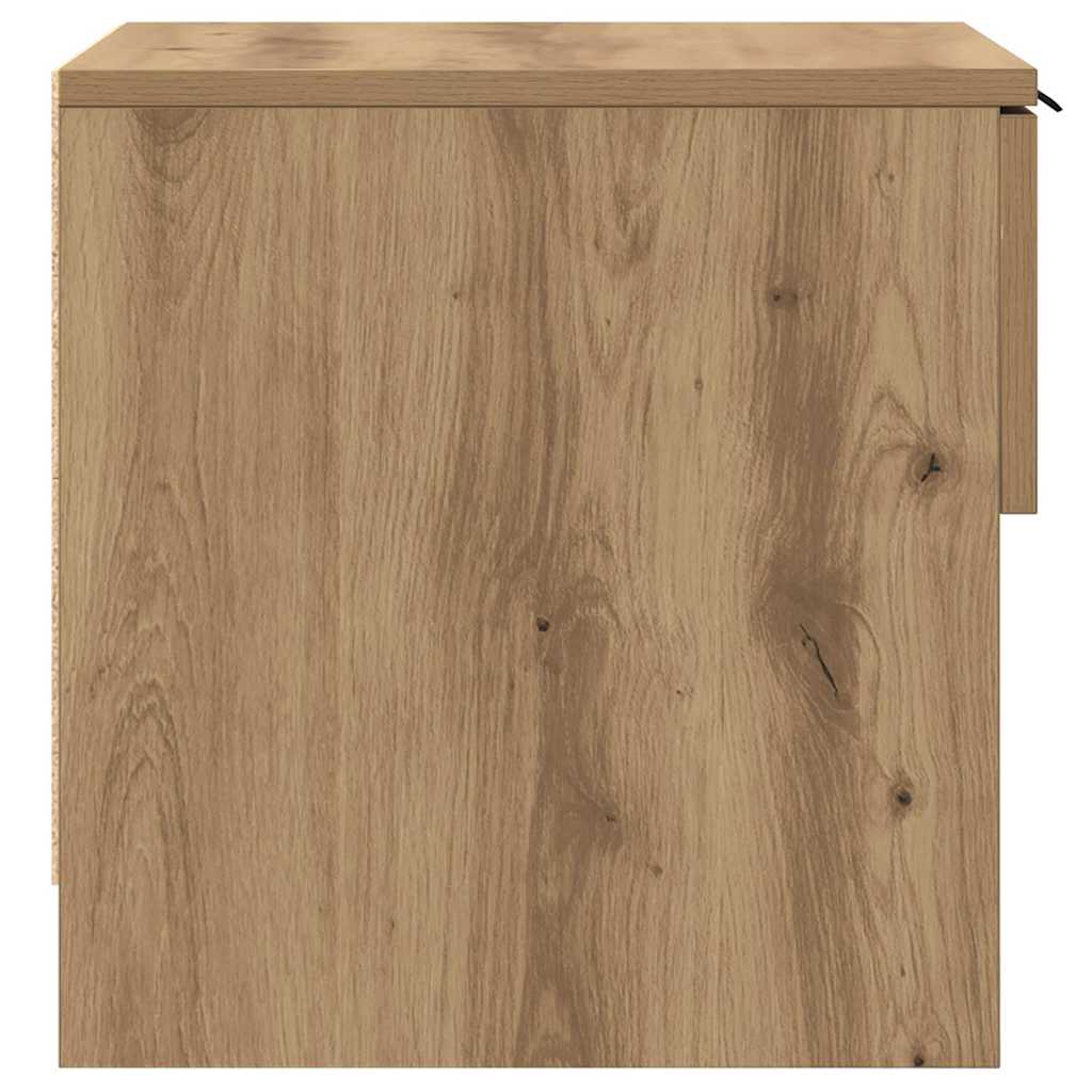 Bettschrank 2 Stk. 40 X 39 X 40 Cm Holzwerkstoff