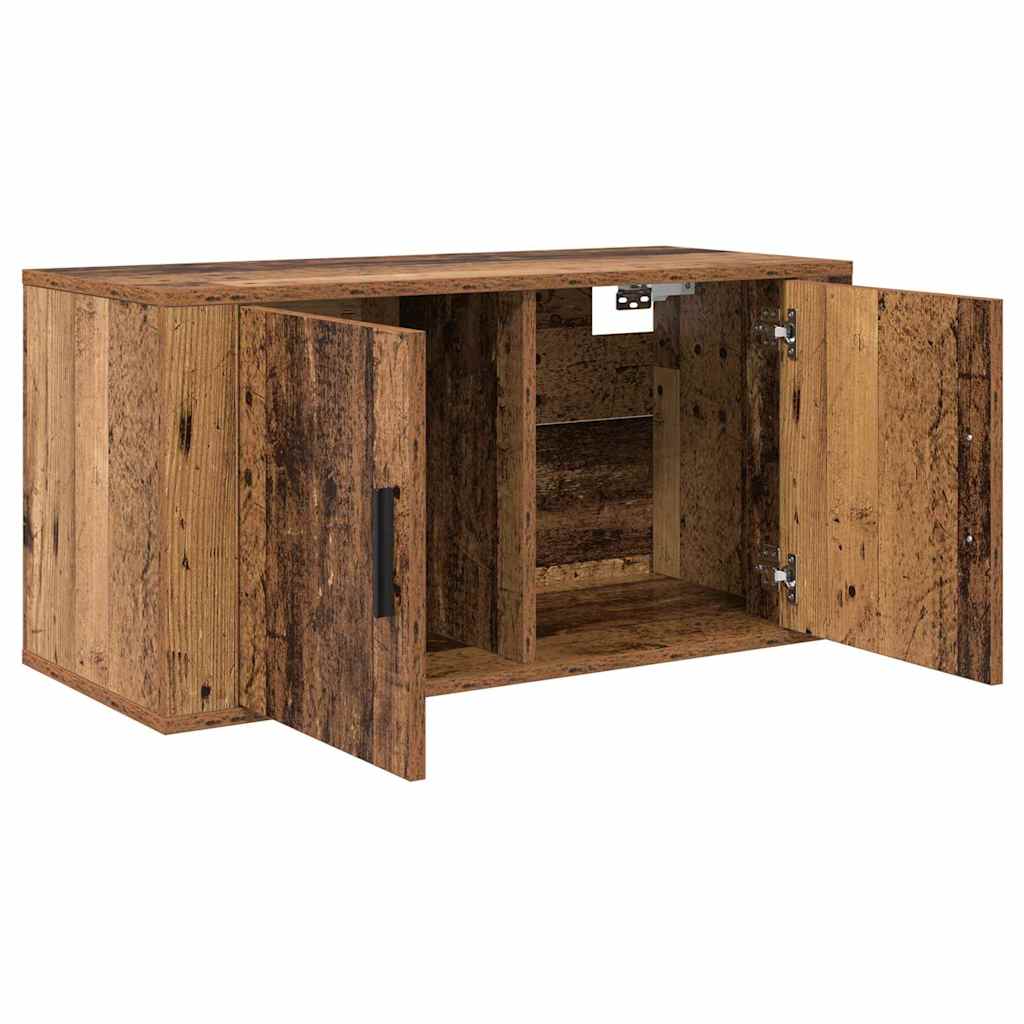 Wandmontiertes Tv-Regal Holzwerkstoff