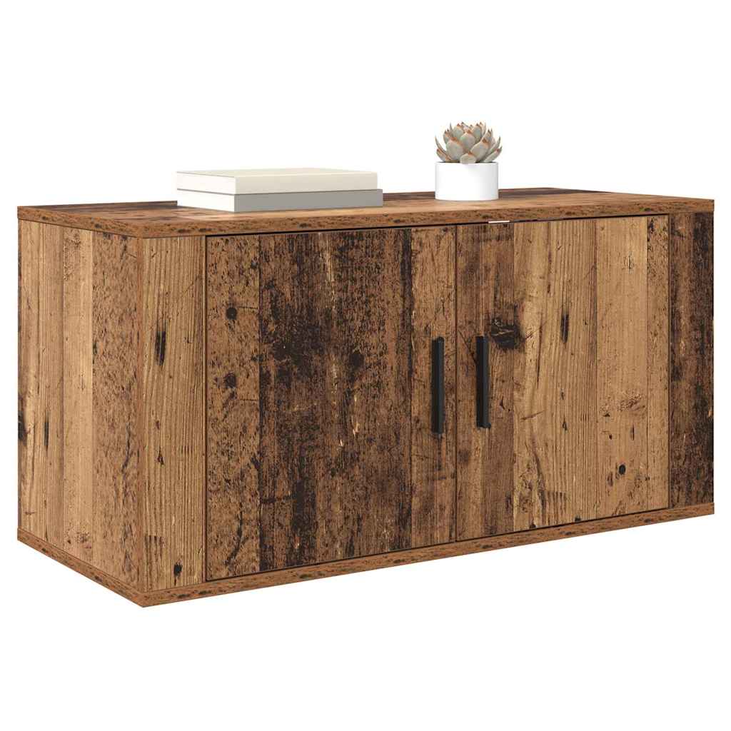 Wandmontiertes Tv-Regal Holzwerkstoff