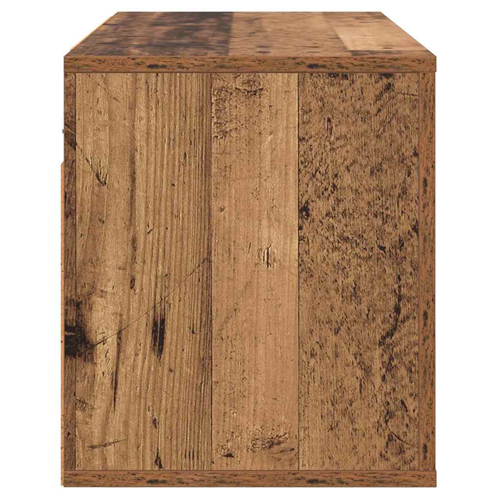 Wandmontiertes Tv-Regal Holzwerkstoff