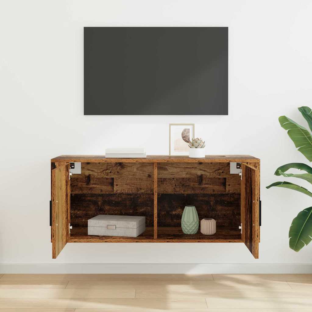 Wandmontiertes Tv-Regal Wandmontiert