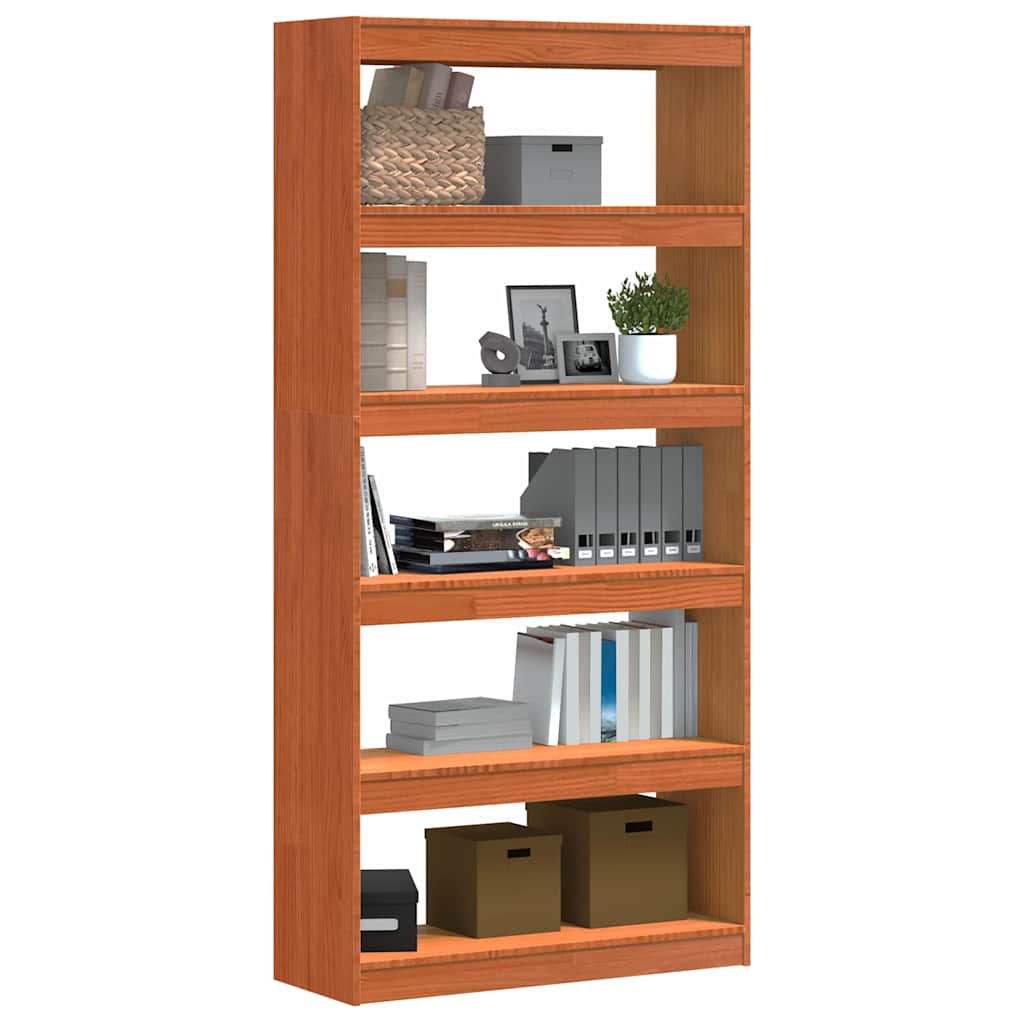 Bücherregal 80 X 30 X Massives Kiefernholz