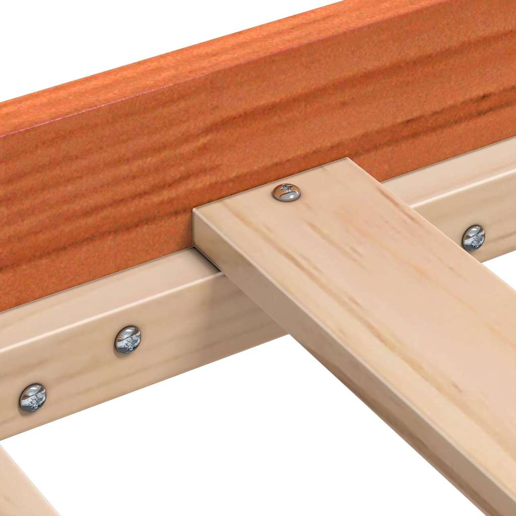Tagesbett Mit Kopfteil Massives Kiefernholz