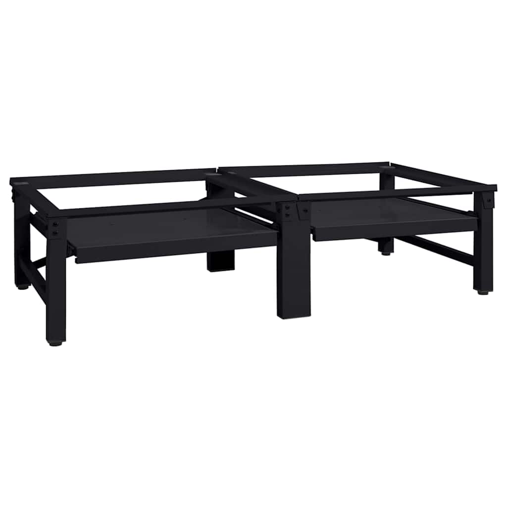 Waschmaschinen-Podest 2 Pcs 124,5 X 61,5 X 32,5 Cm