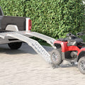 Zusammenklappbare Motorradrampe 340 Kg Pro Rampe 2 Stk.