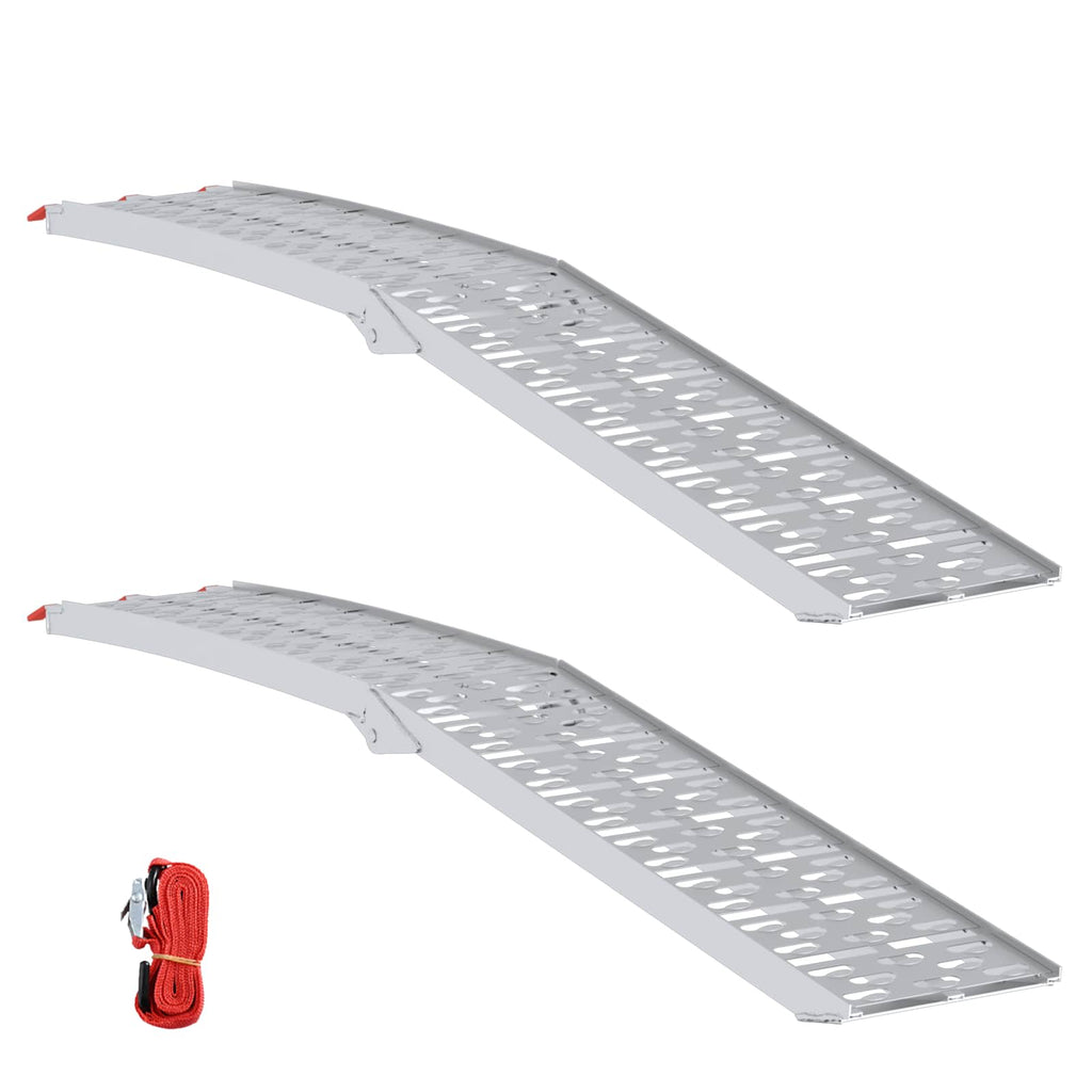 Zusammenklappbare Motorradrampe 340 Kg Pro Rampe 2 Stk.