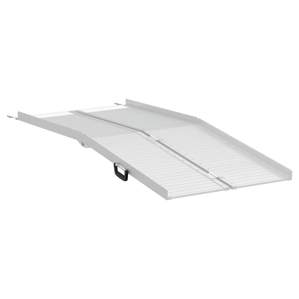 Rampe Für Rollstühle 270 Kg Silber 270 Kg Aluminium
