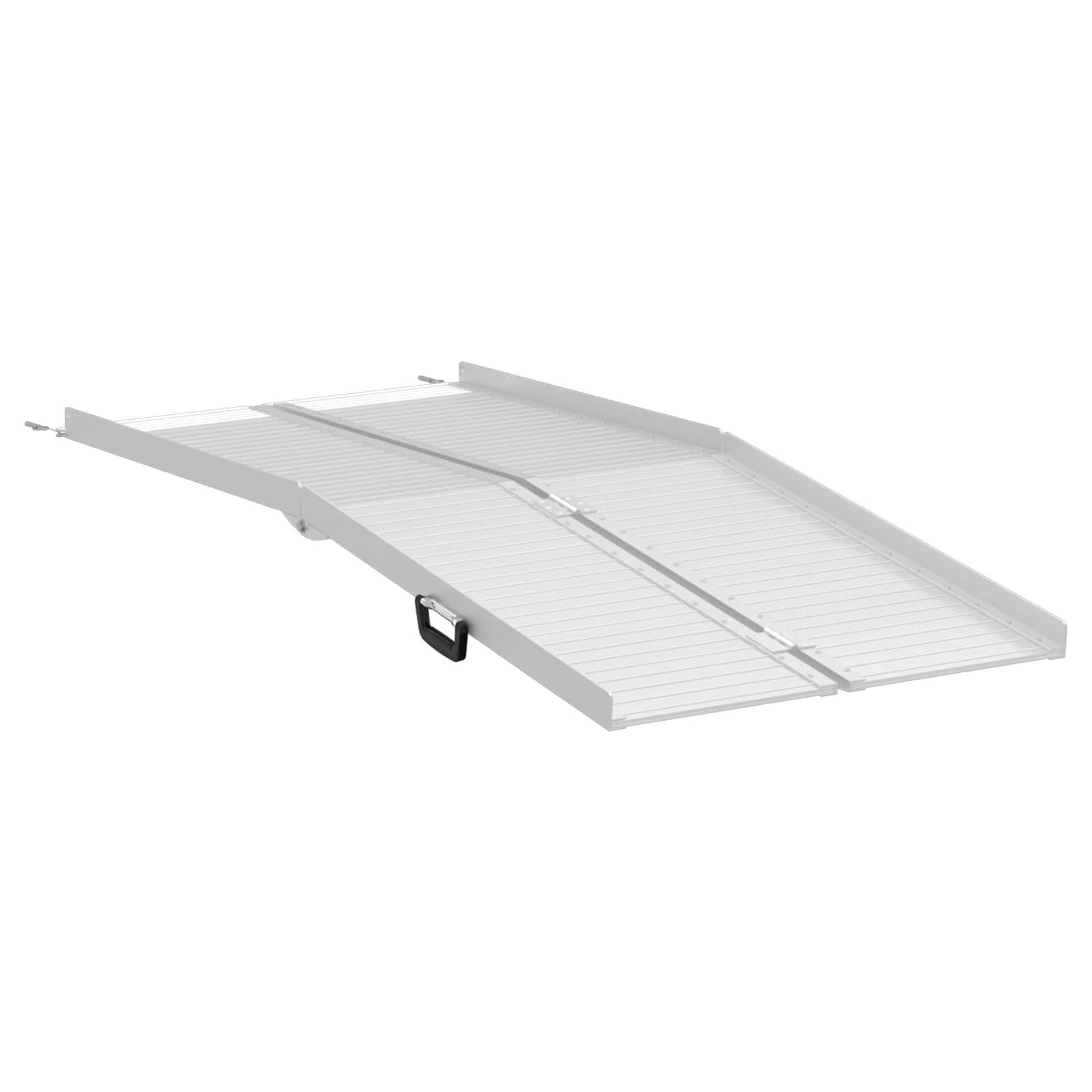 Rampe Für Rollstühle 270 Kg Silber 270 Kg Aluminium