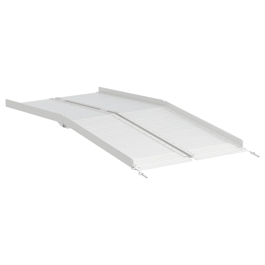 Rampe Für Rollstühle 270 Kg Silber 270 Kg Aluminium