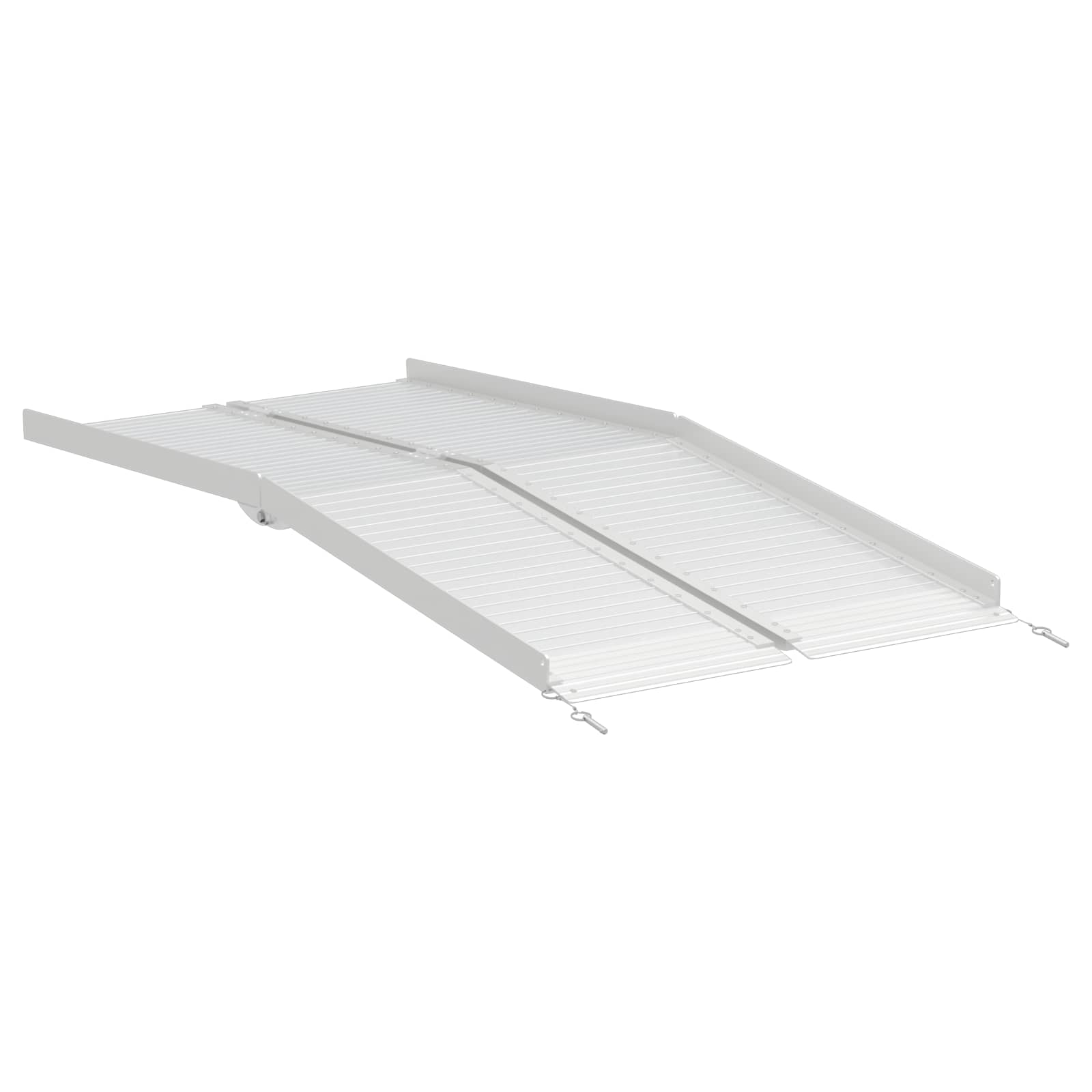 Rampe Für Rollstühle 270 Kg Silber 270 Kg Aluminium