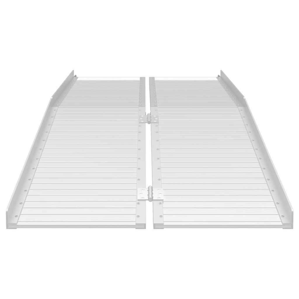 Rampe Für Rollstühle 270 Kg Silber 270 Kg Aluminium
