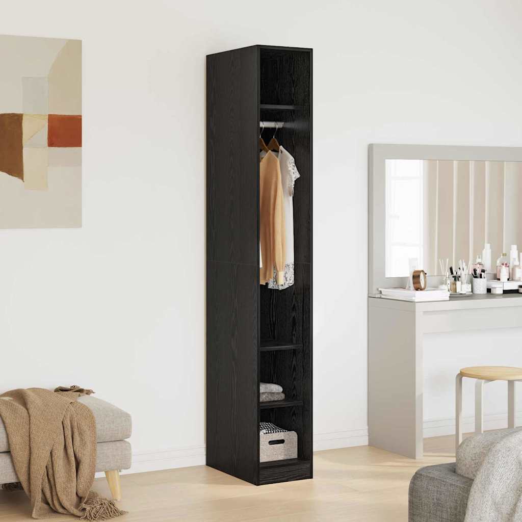 Kleiderschrank Mit Regal 50 X 30 X 200 Cm