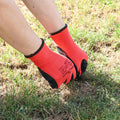 Arbeitshandschuhe 24 Pcs Rot Und Schwarz 11 / Xxl