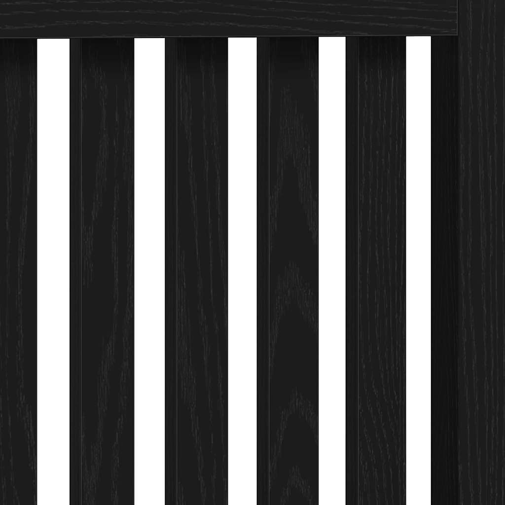 Heizkörperabdeckung Schwarze Eiche