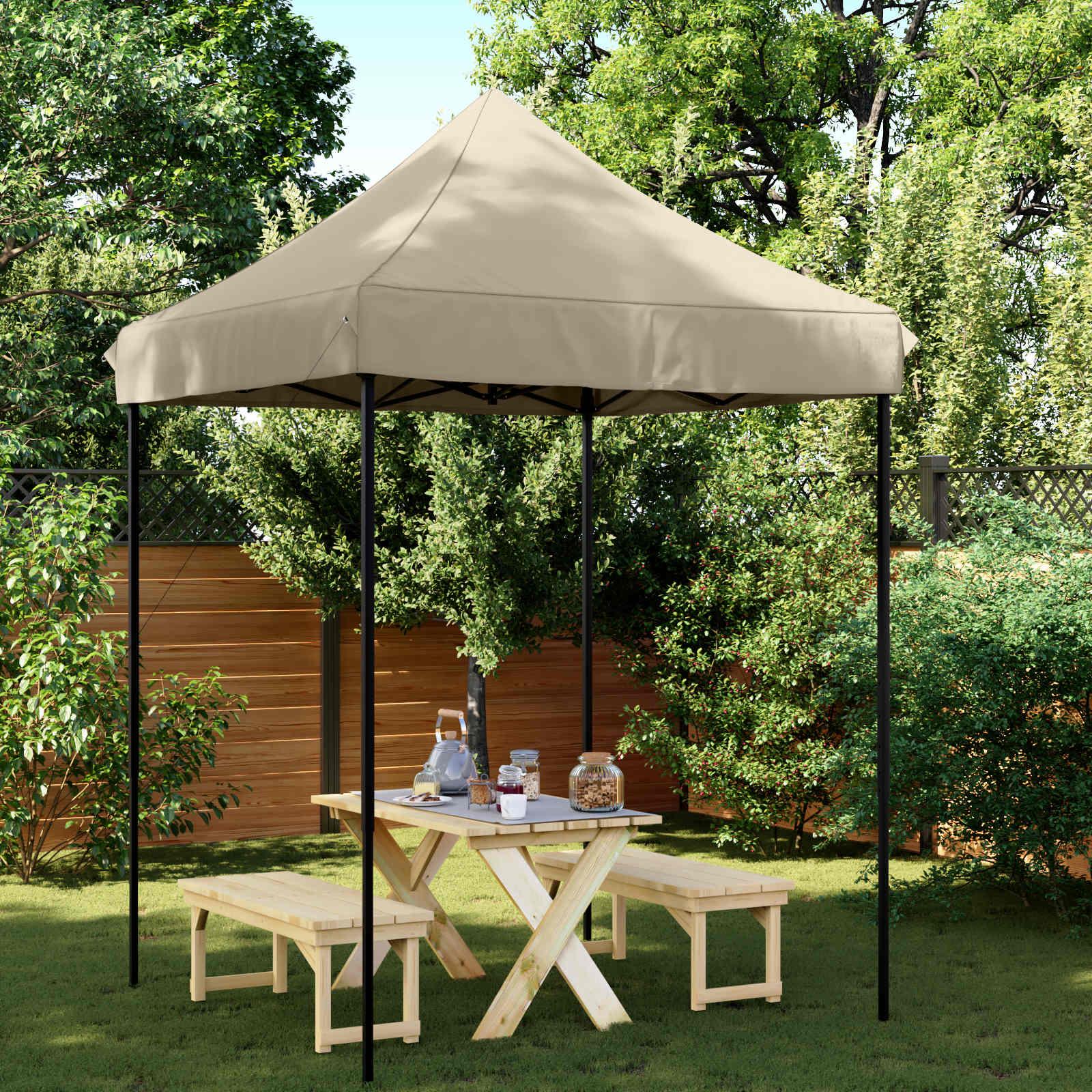 Party-Zelt 200 X 200 X 306 Cm Oxford-Stoff
