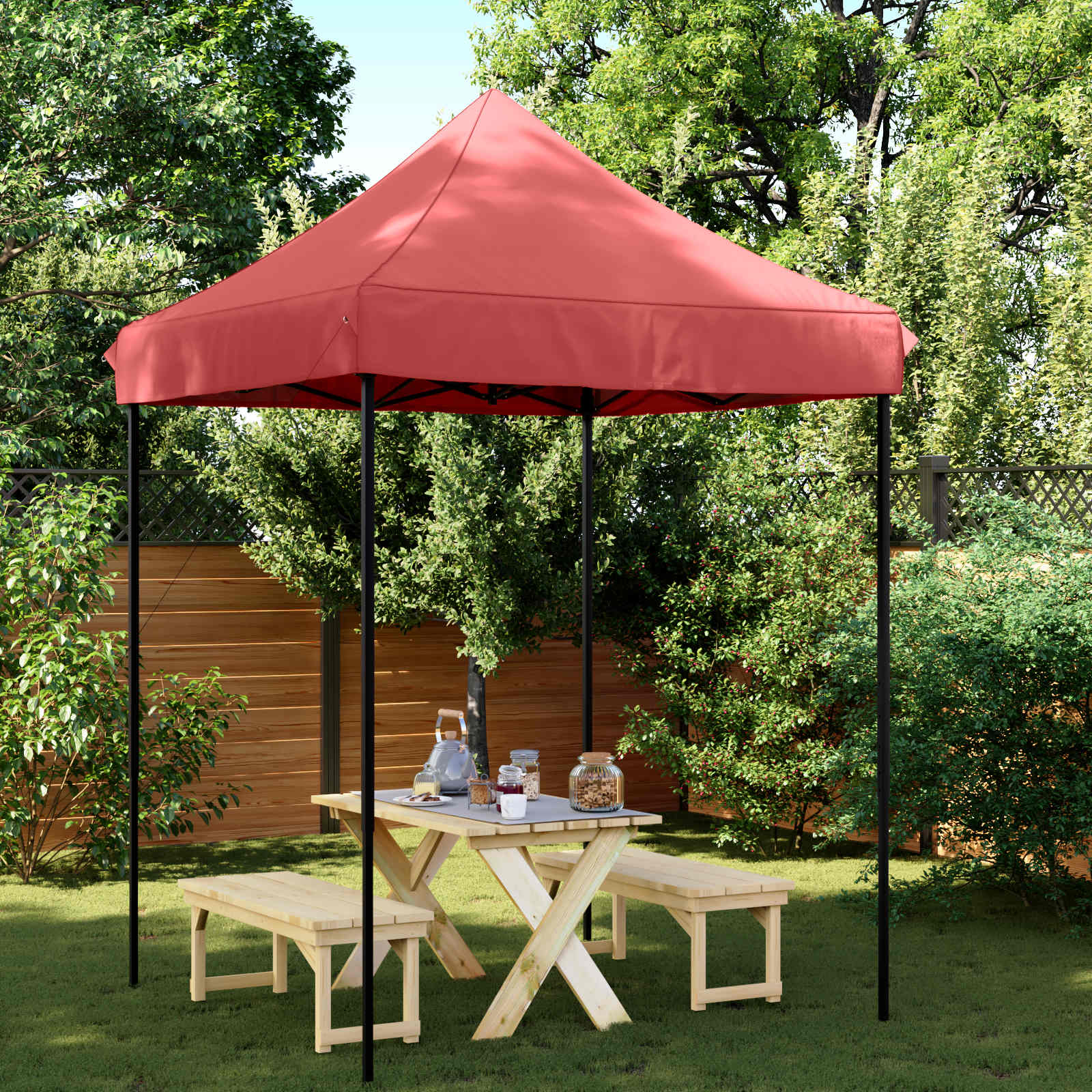 Party-Zelt 200 X 200 X 306 Cm Oxford-Stoff