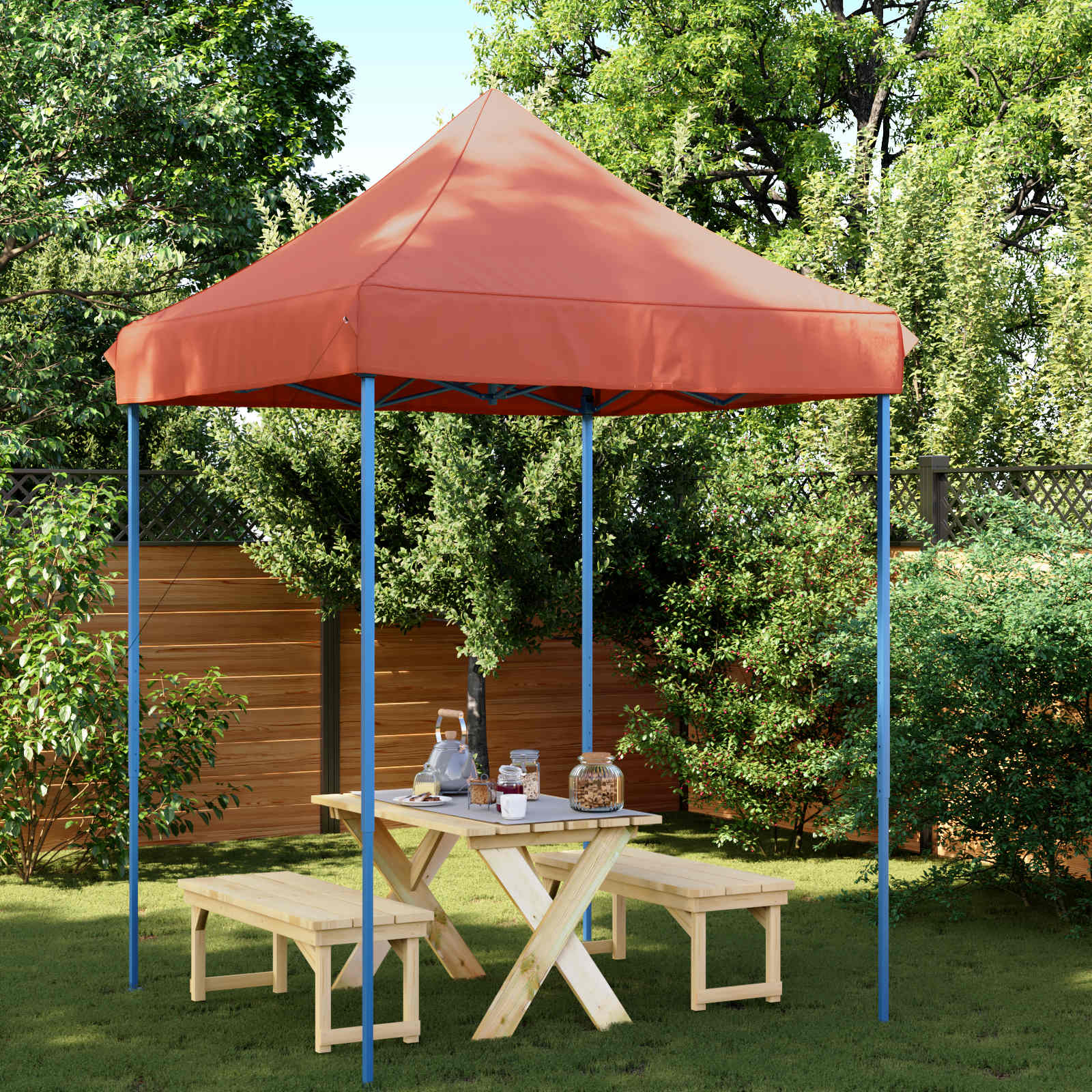 Party-Zelt 200 X 200 X 306 Cm Oxford-Stoff