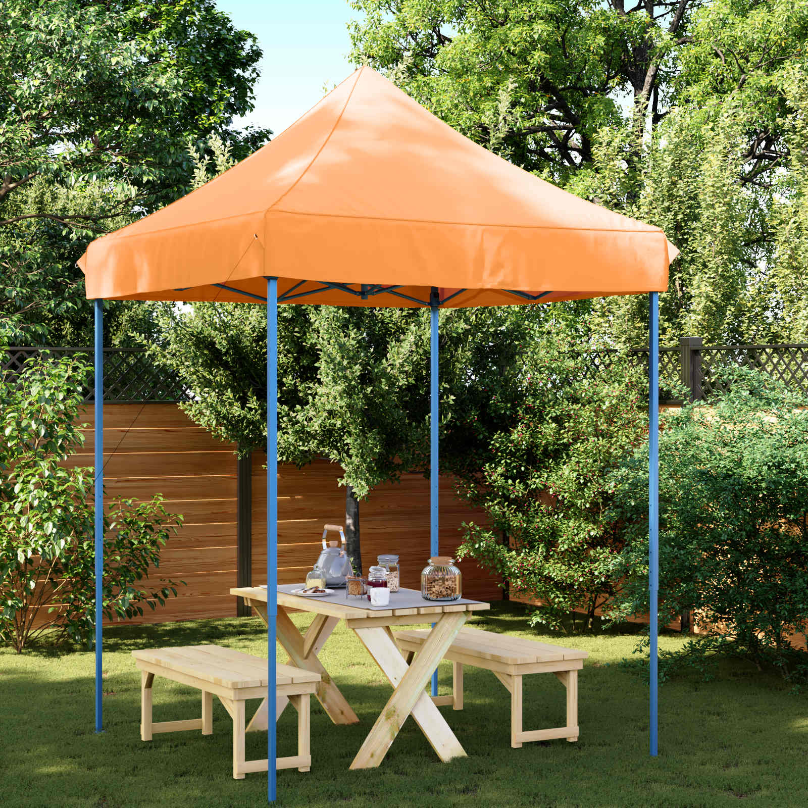 Party-Zelt 200 X 200 X 306 Cm Oxford-Stoff