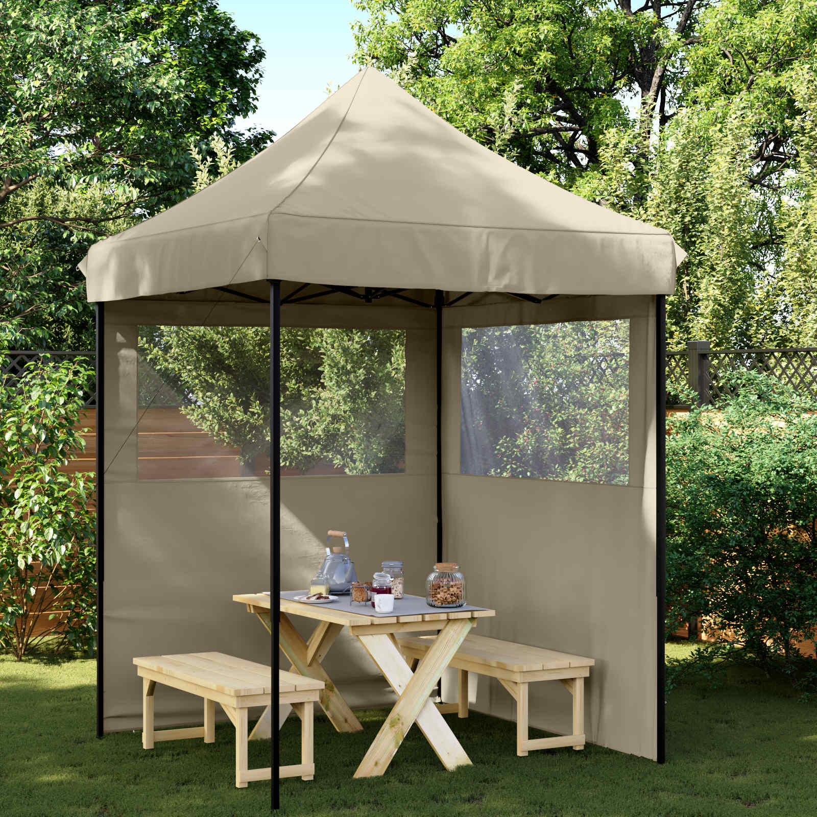 Party-Zelt 200 X 200 X 306 Cm Oxford-Stoff