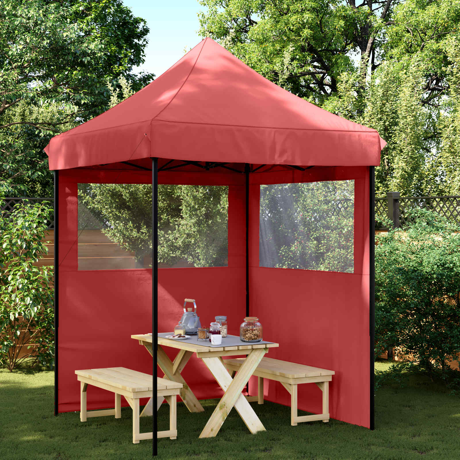 Party-Zelt 200 X 200 X 306 Cm Oxford-Stoff