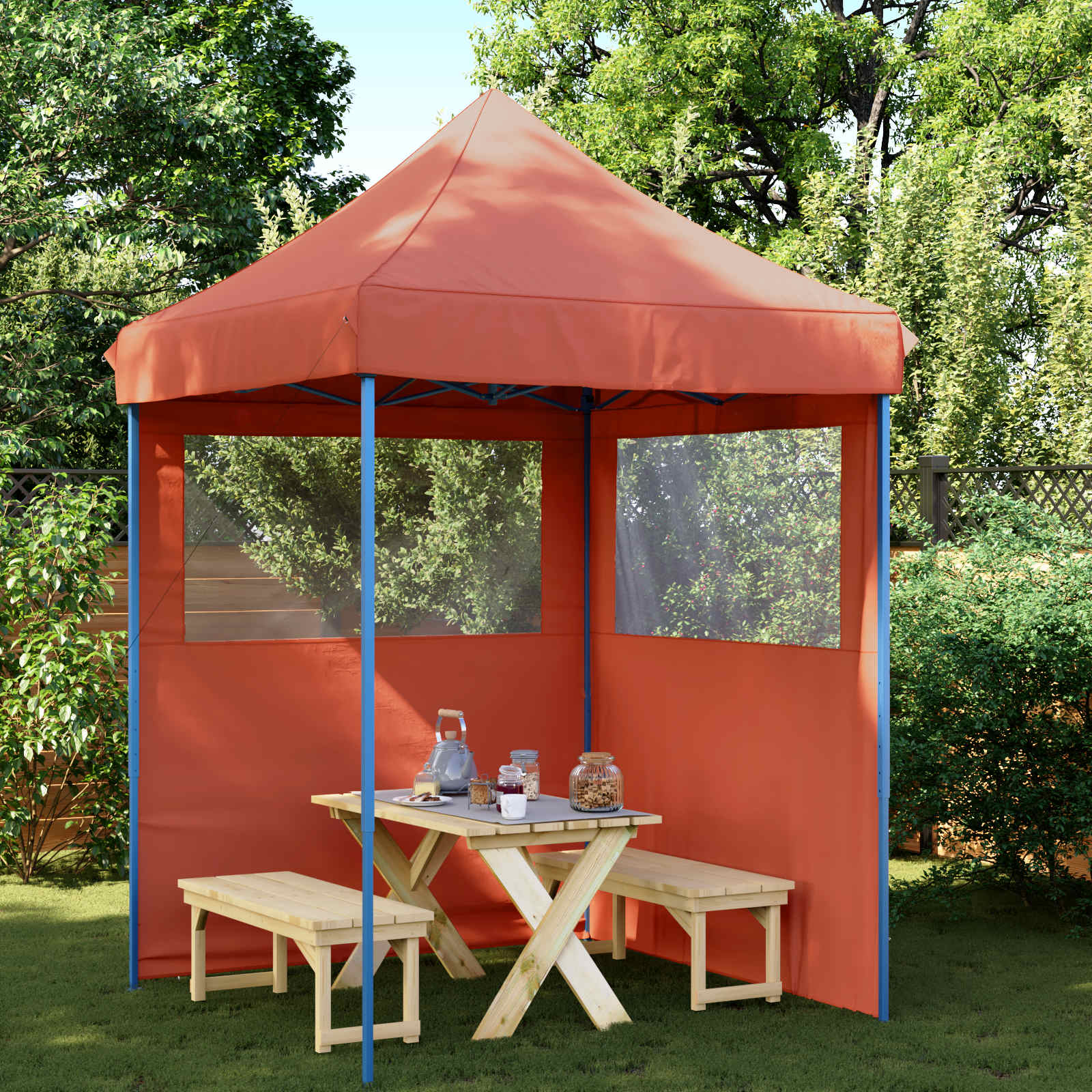Party-Zelt 200 X 200 X 306 Cm Oxford-Stoff