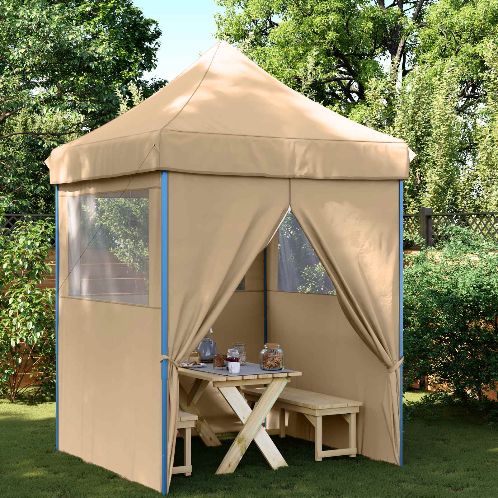 Party-Zelt 200 X 200 X 306 Cm Oxford-Stoff