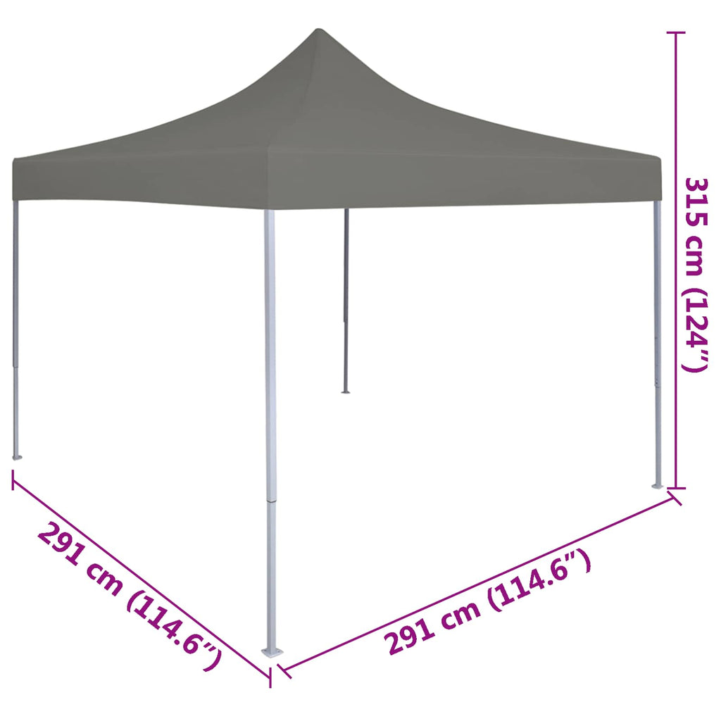 Party-Zelt 291 X 291 X 315 Cm Oxford-Stoff