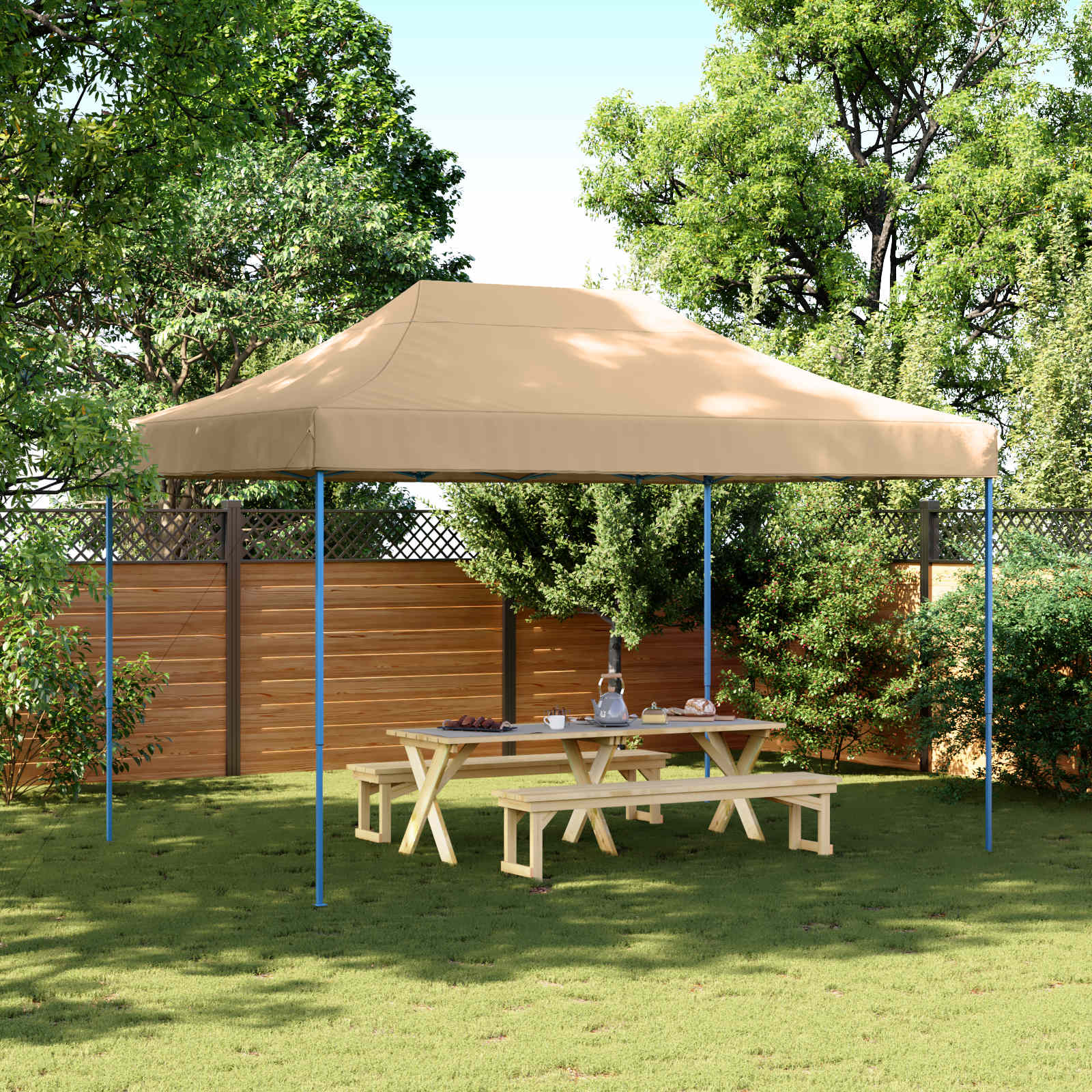 Party-Zelt 279 X 410 X 315 Cm Oxford-Stoff