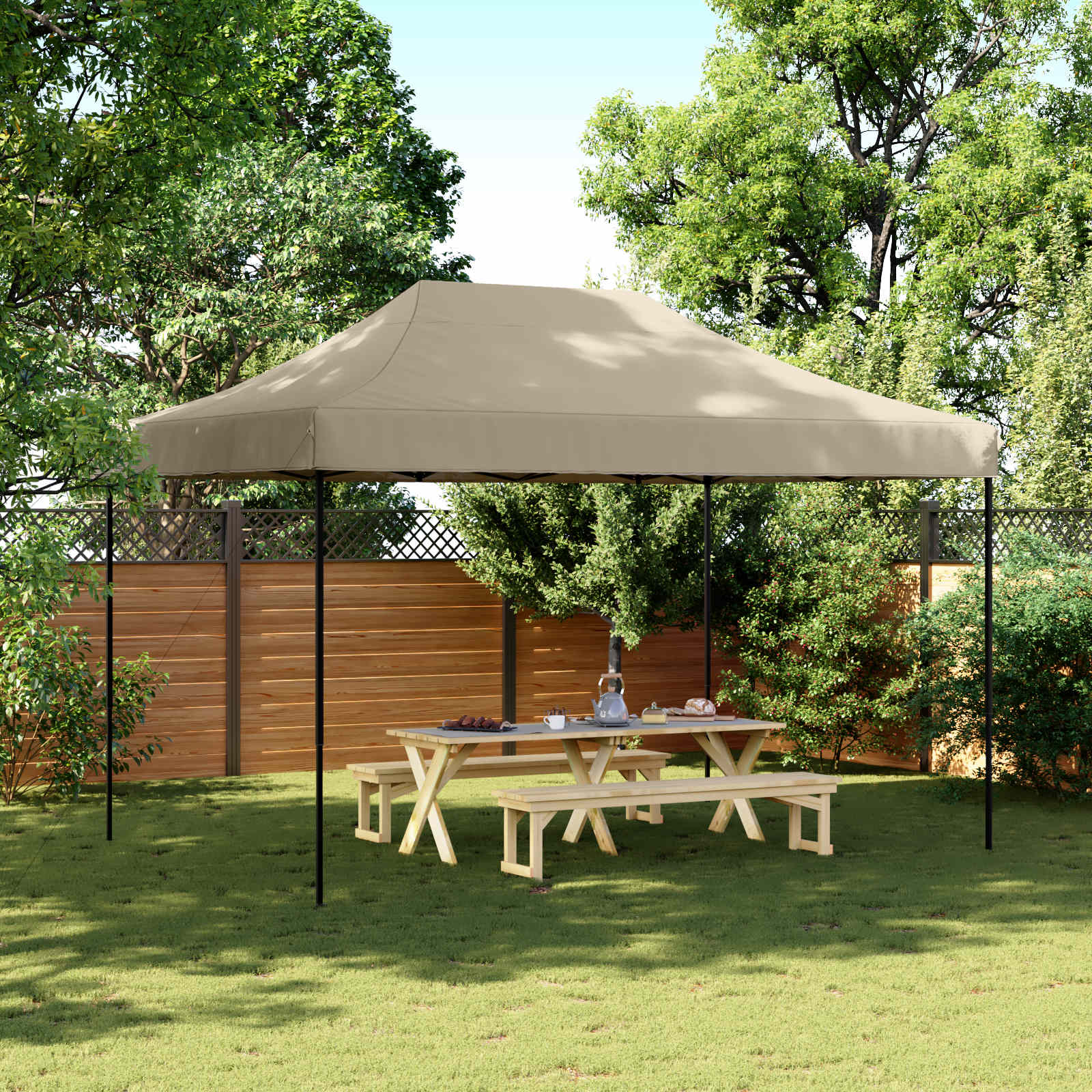 Party-Zelt 279 X 410 X 315 Cm Oxford-Stoff
