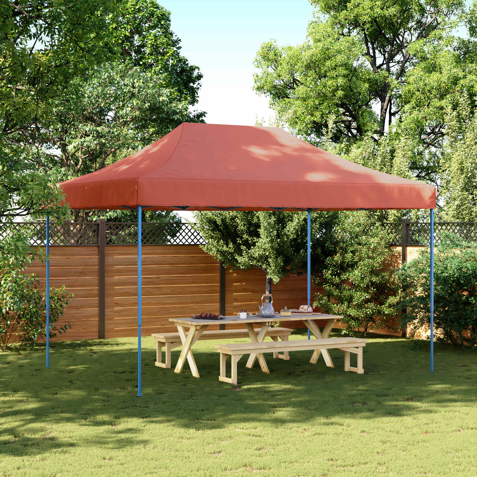 Party-Zelt 279 X 410 X 315 Cm Oxford-Stoff