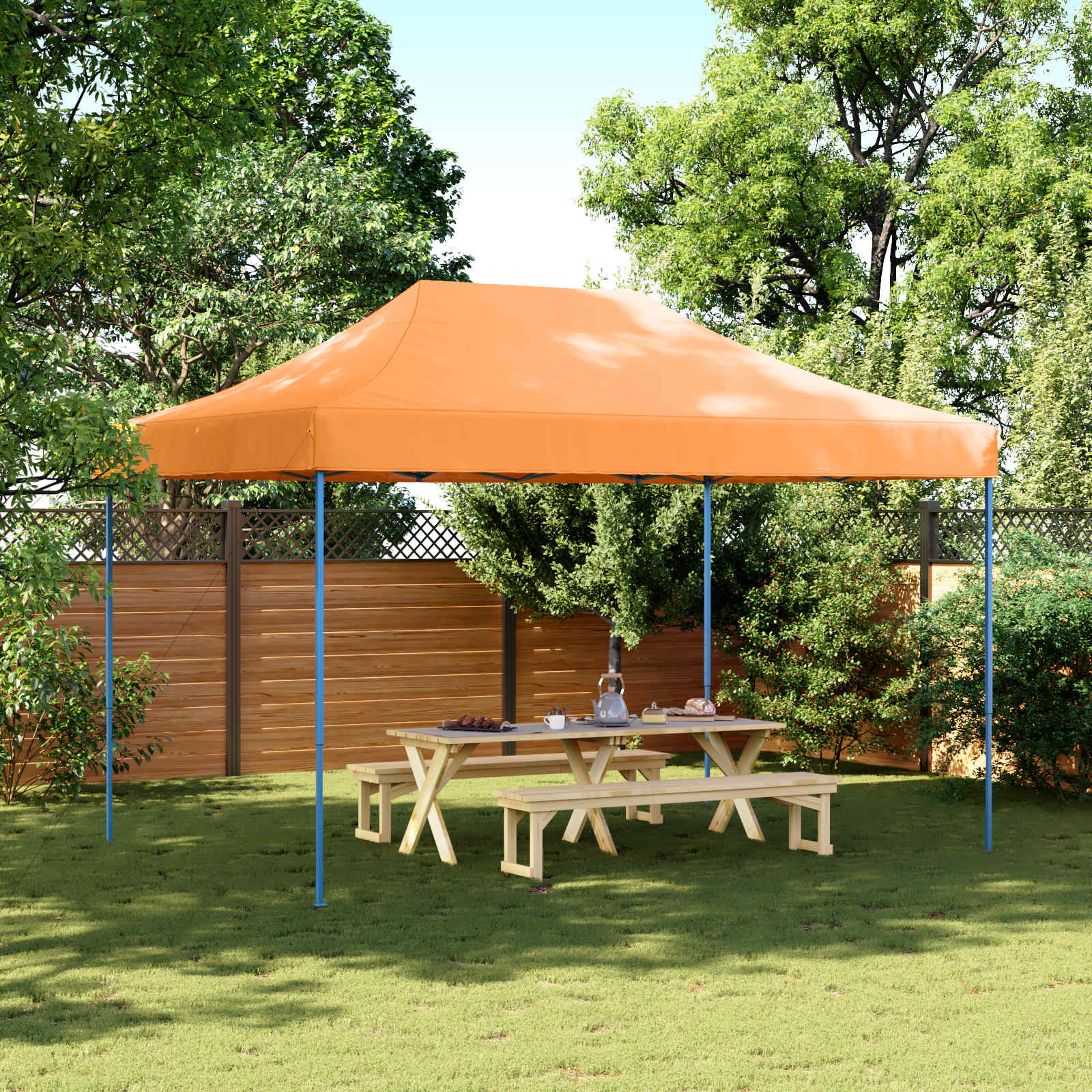 Party-Zelt 279 X 410 X 315 Cm Oxford-Stoff