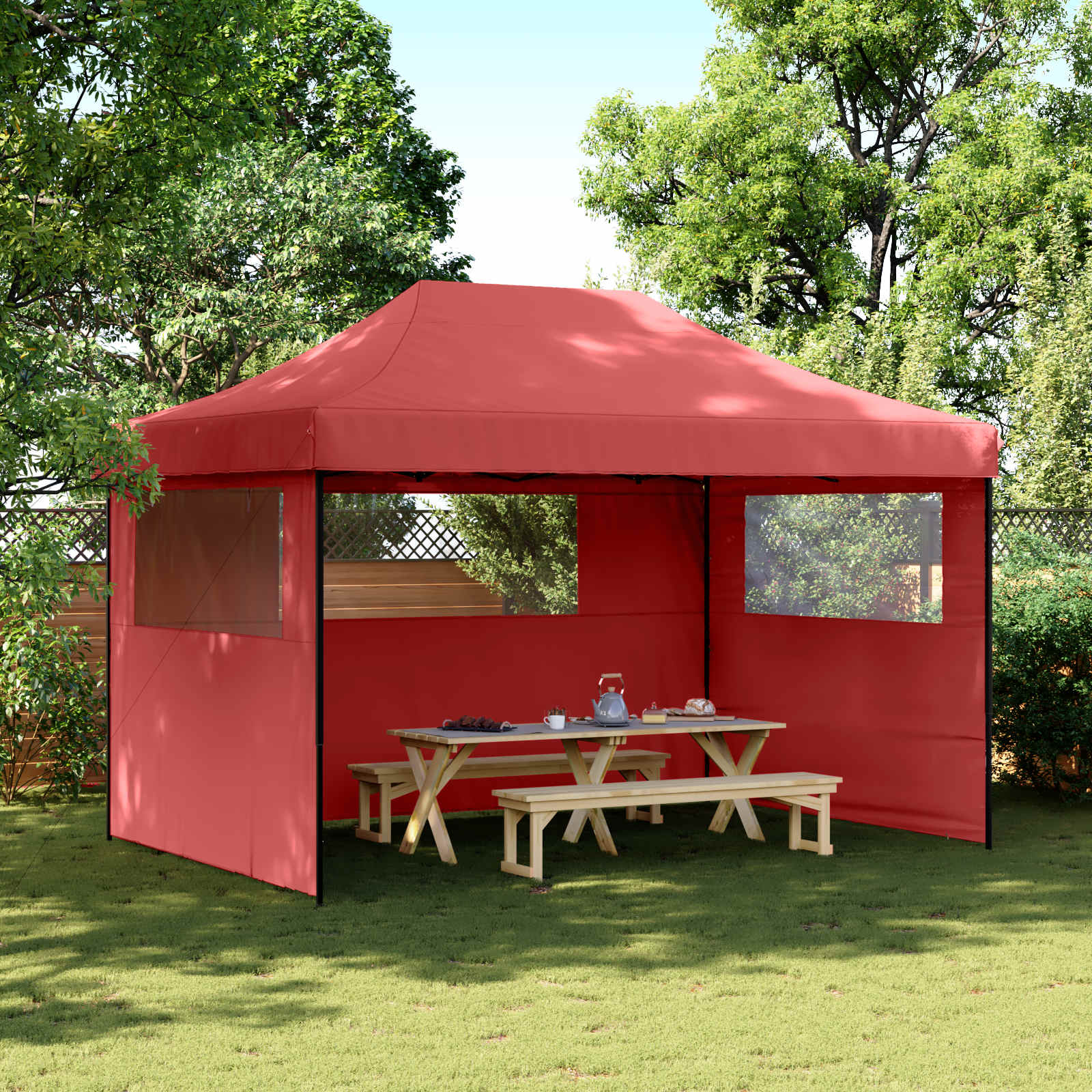 Party-Zelt 279 X 410 X 315 Cm Oxford-Stoff