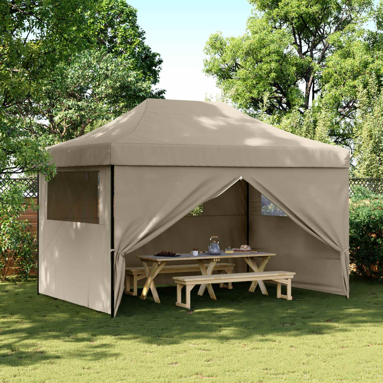 Party-Zelt 279 X 410 X 315 Cm Oxford-Stoff