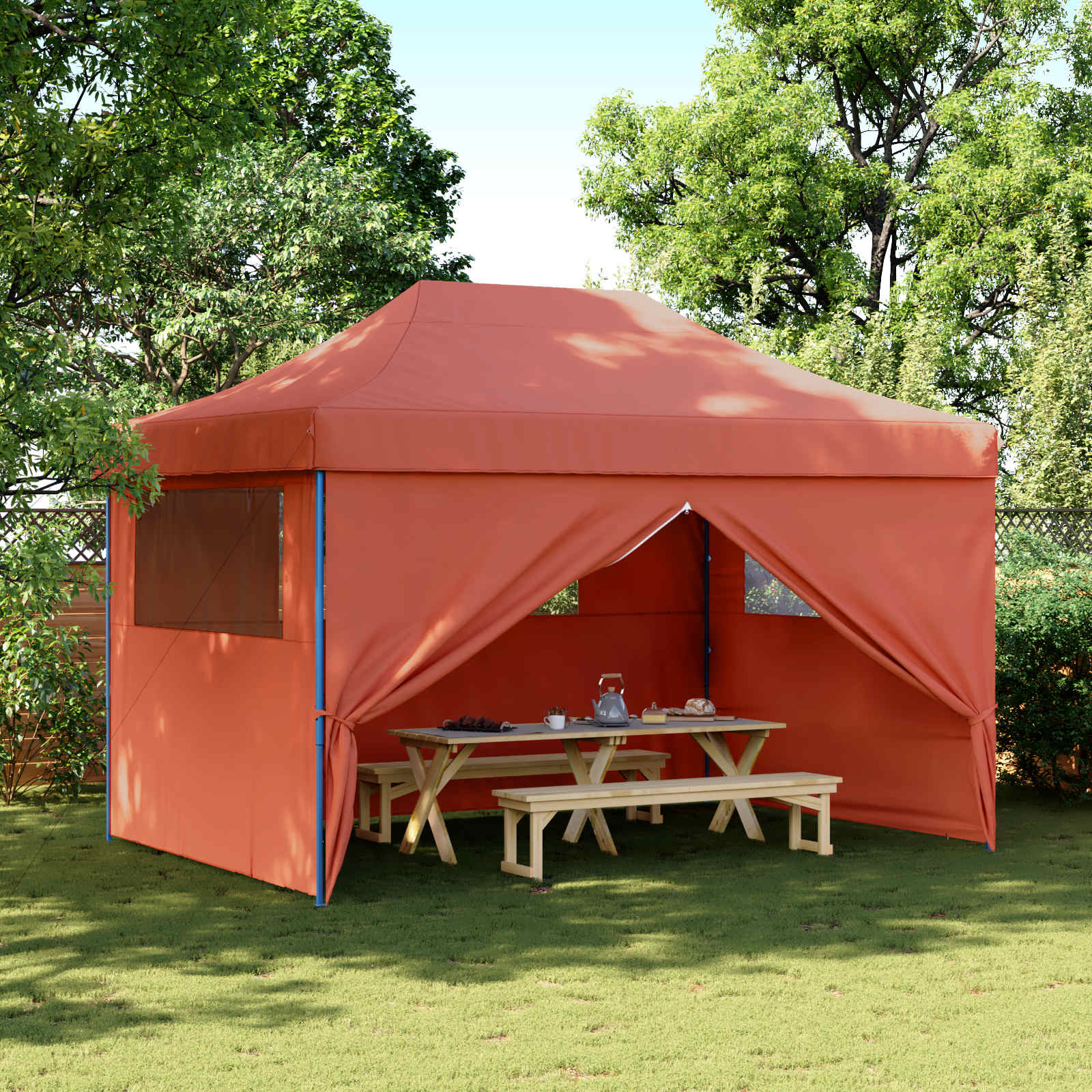 Party-Zelt 279 X 410 X 315 Cm Oxford-Stoff