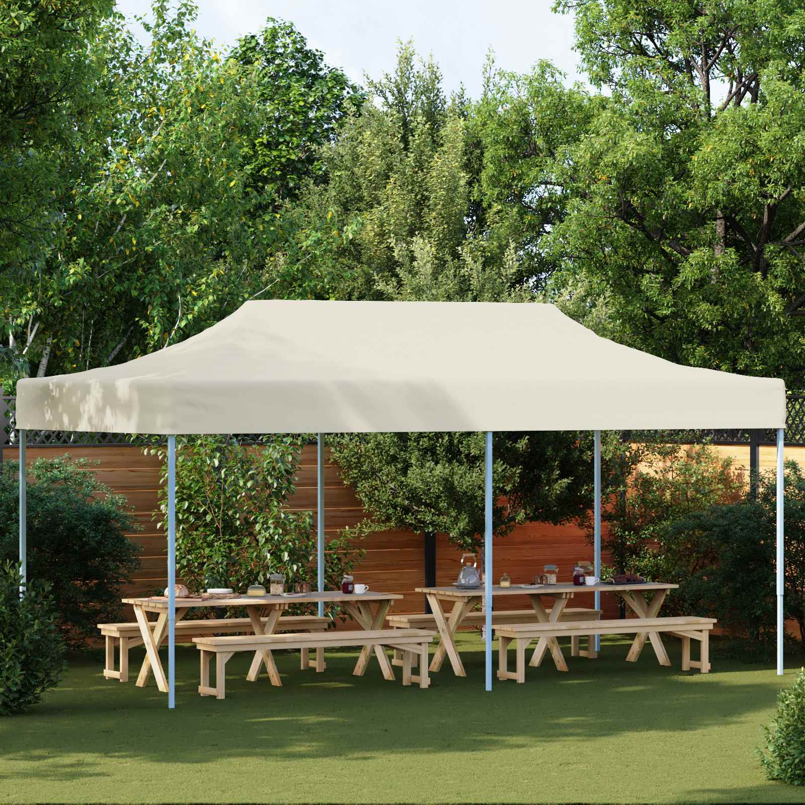 Party-Zelt 292 X 580 X 315 Cm Oxford-Stoff