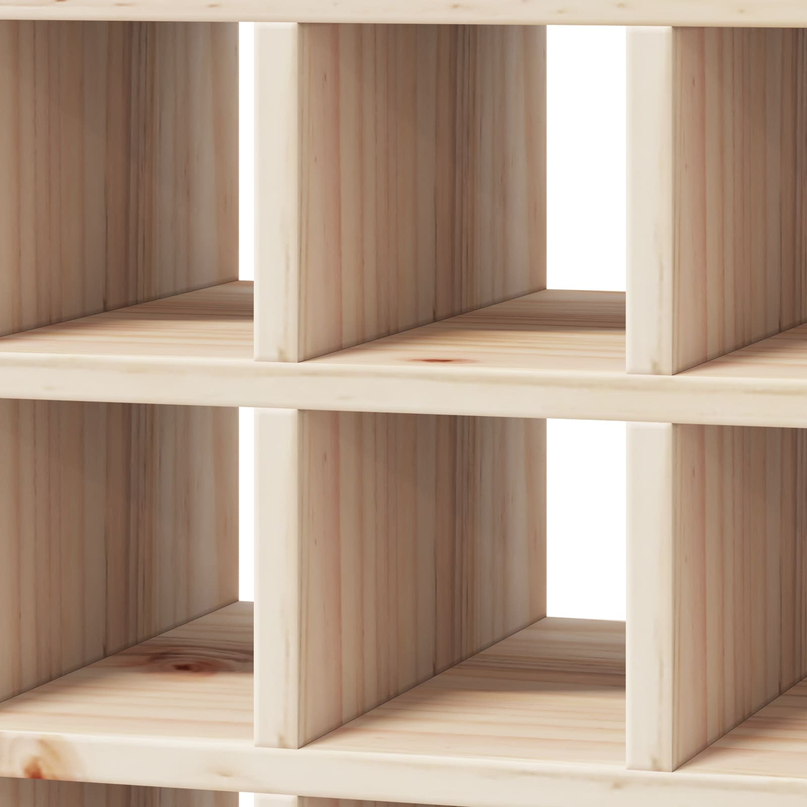 Weinregal 2 Pcs 56 X 25 X 56 Cm Massives Kiefernholz