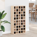 Weinregal 2 Pcs 56 X 25 X 56 Cm Massives Kiefernholz