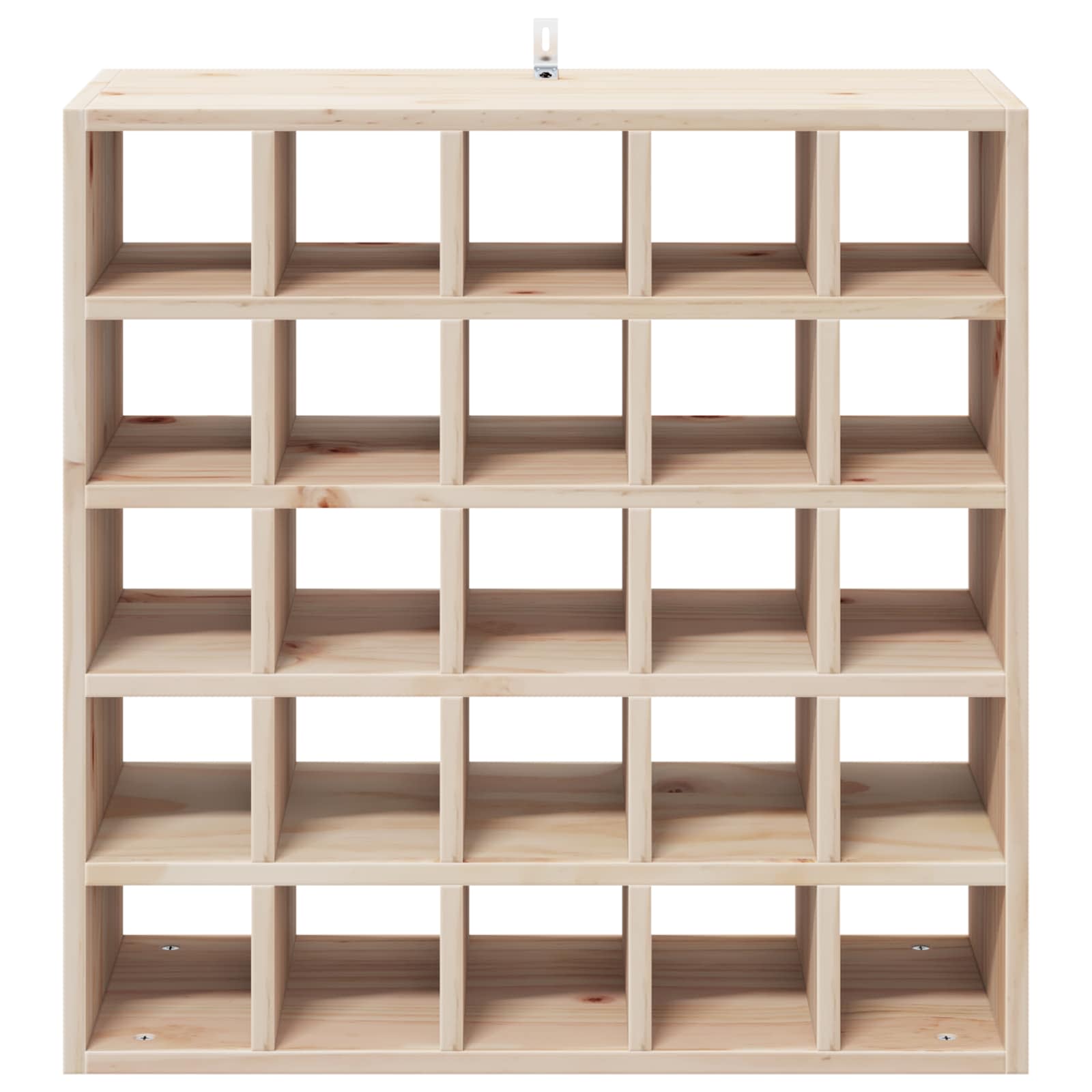 Weinregal 2 Pcs 56 X 25 X 56 Cm Massives Kiefernholz