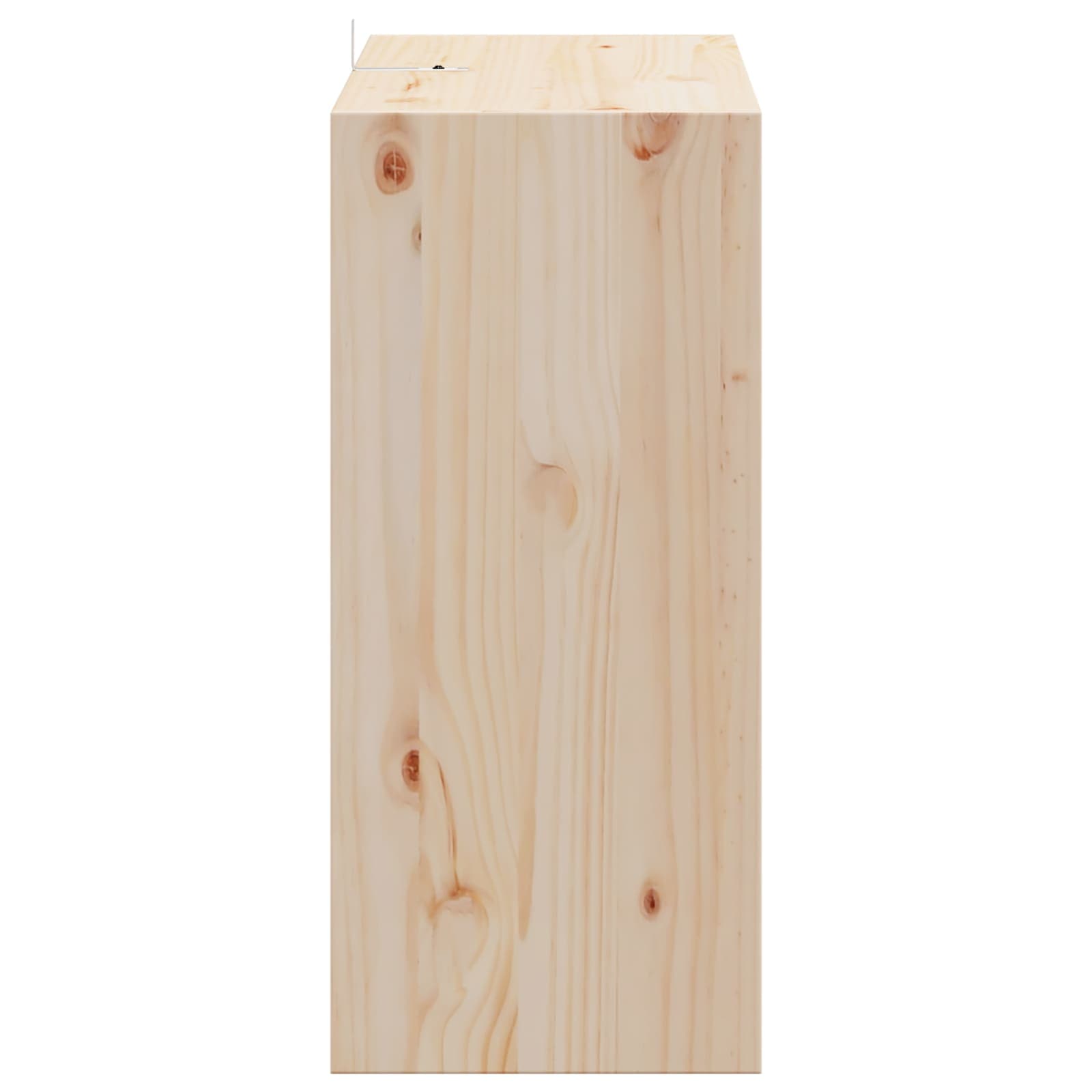 Weinregal 2 Pcs 56 X 25 X 56 Cm Massives Kiefernholz