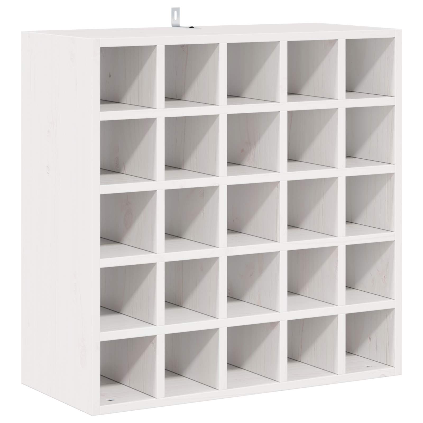 Weinregal 2 Pcs 56 X 25 X 56 Cm Massives Kiefernholz