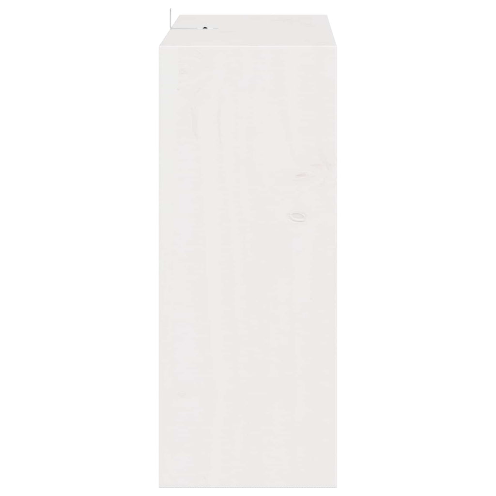 Weinregal 2 Pcs 62 X 25 X 62 Cm Massives Kiefernholz