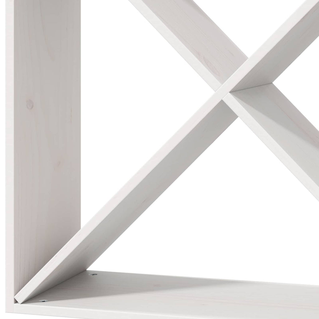 Weinregal 4 Pcs 62 X 25 X 62 Cm Massives Kiefernholz