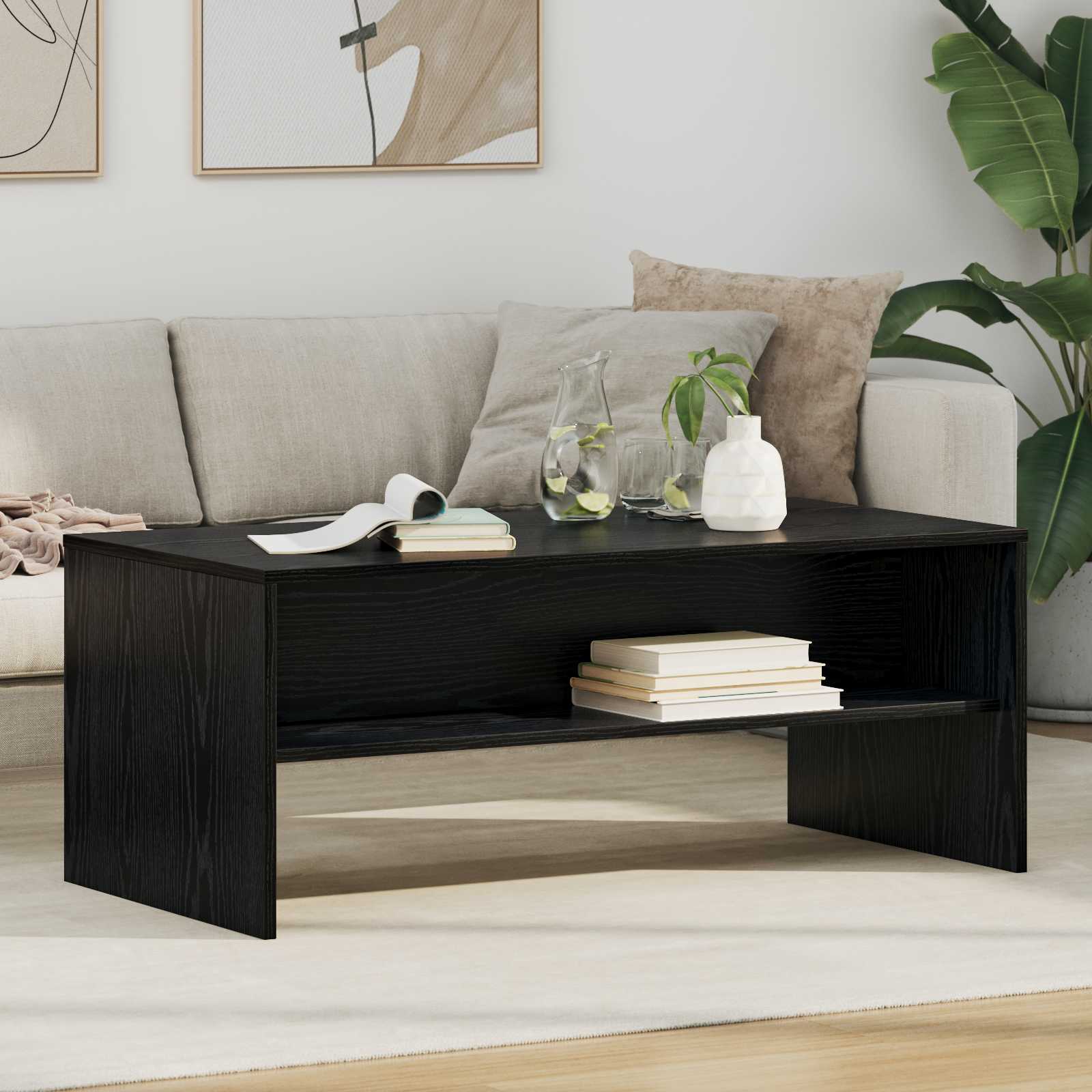 Couchtisch Beton Grau Holzwerkstoff