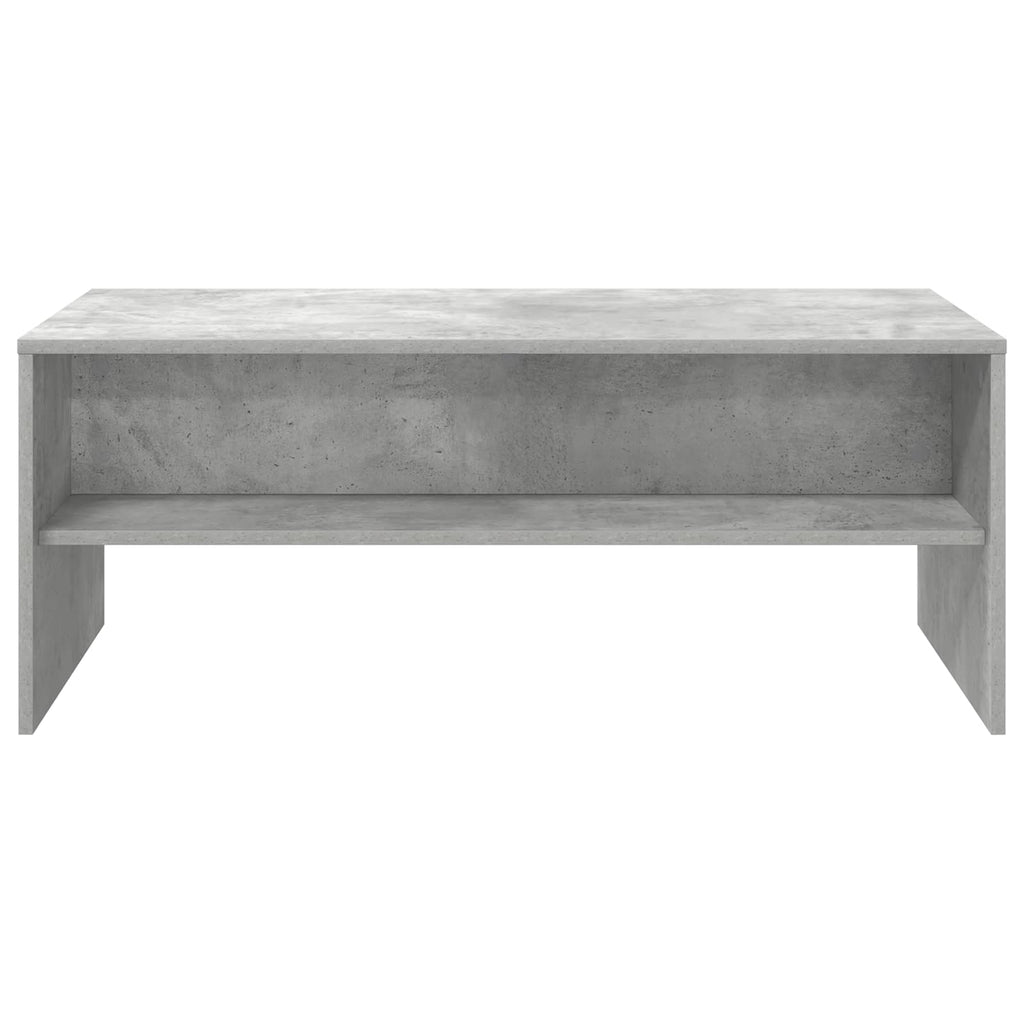Couchtisch Beton Grau Holzwerkstoff